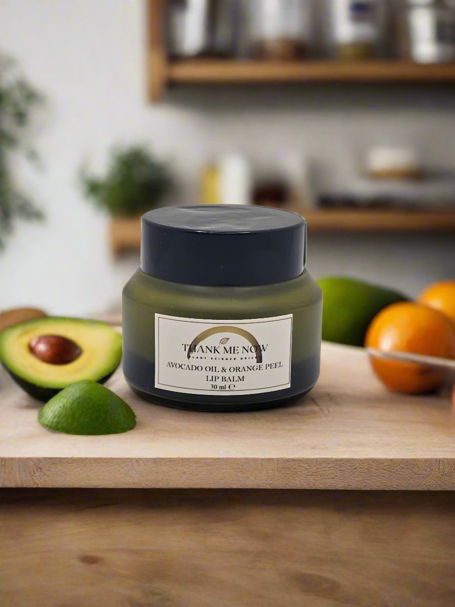 Avocado Oil & Orange Peel Lip Balm - Glossy - Thank Me Now