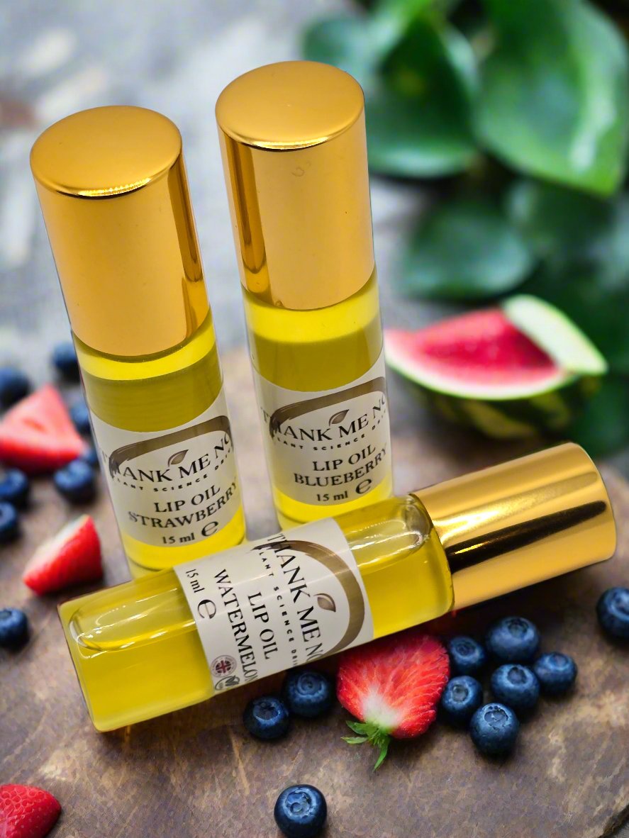 Blueberry Lip Oil - For Silky Lips - Thank Me Now