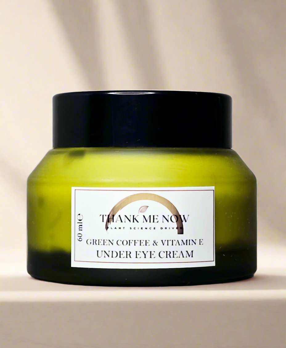 Green Coffee & Vitamin E Under Eye Cream – Revitalize & Brighten Tired Eyes - Thank Me Now