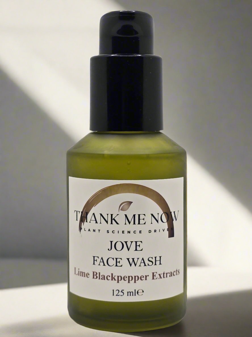 Jove Face Wash - Invigorating Black Pepper & Lime Cleanser - Thank Me Now