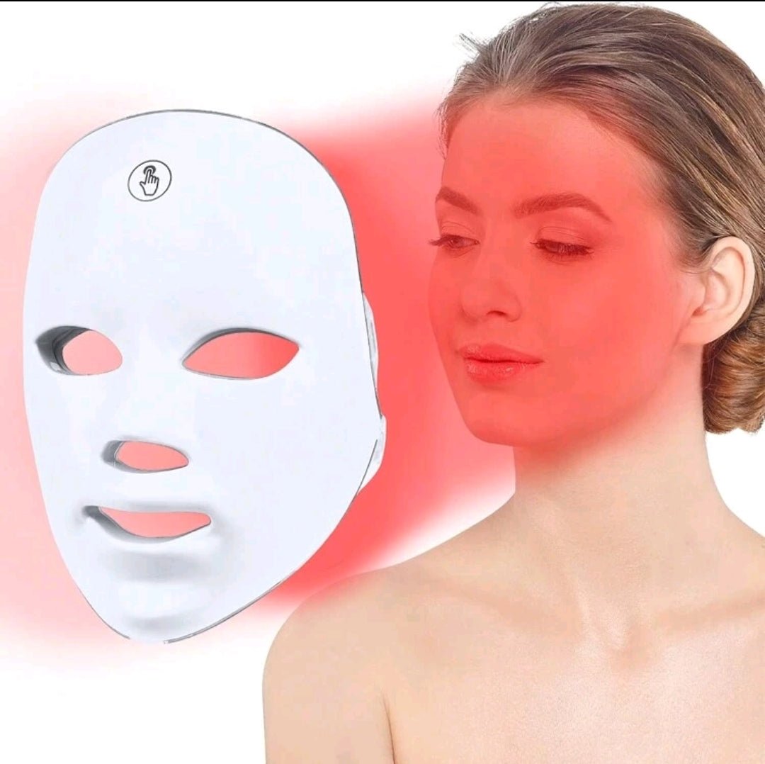 LED Face Mask - Infra - Red Light Therapy for Anti - Aging & Skin Rejuvenation - Thank Me Now