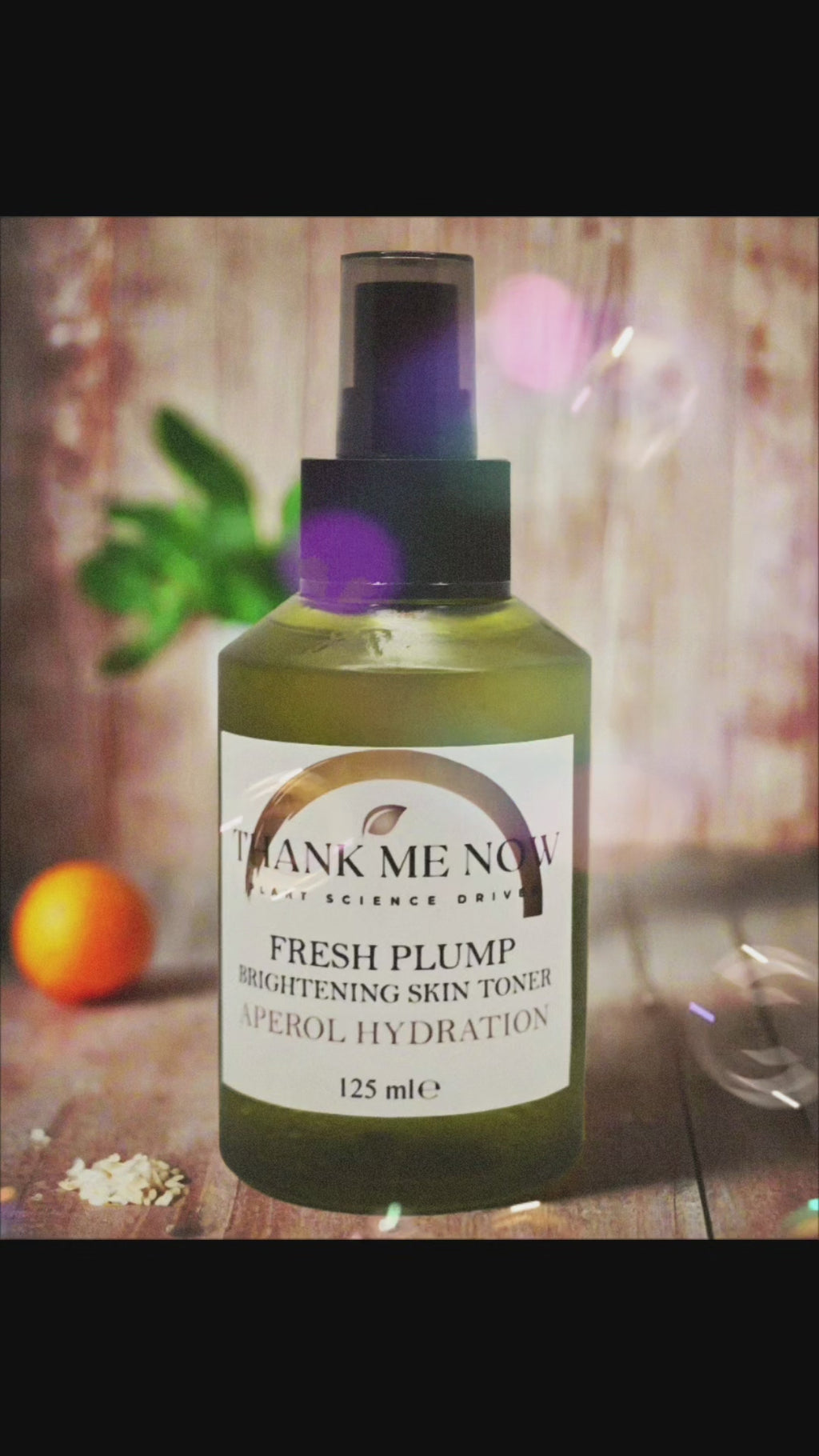 Fresh Plump Aperol Hydration Brightening Skin Toner 