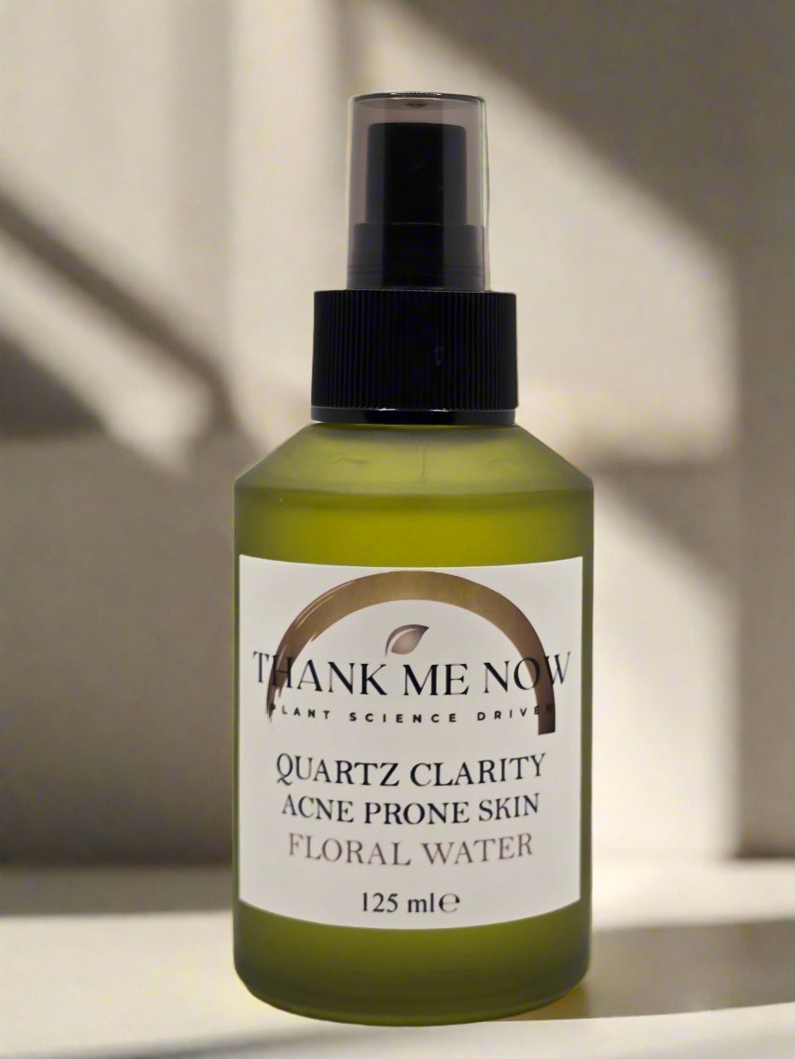 Quartz Clarity Acne Toner - Gentle Floral Water for Clear Skin - Thank Me Now