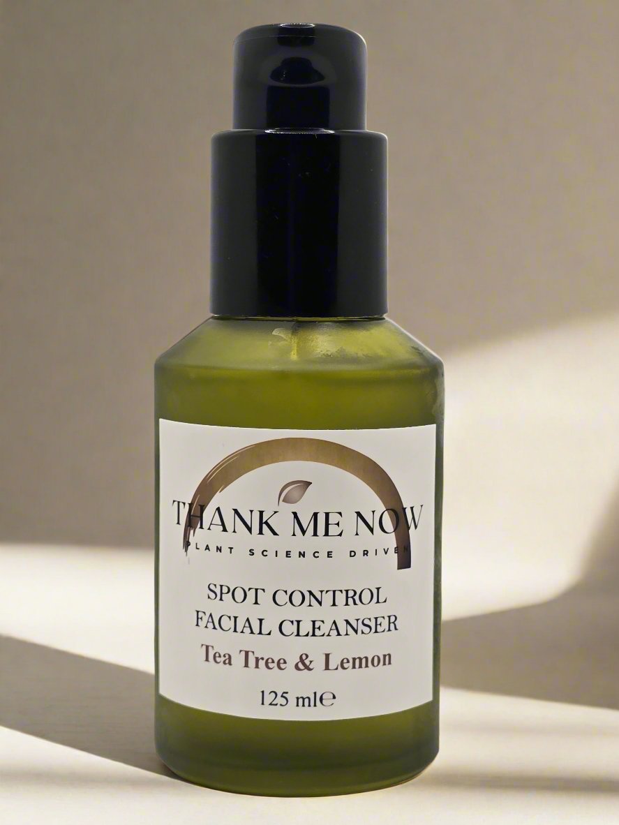 Spot Control Tea Tree & Lemon Cleanser – Target Blemishes & Refresh Your Skin - Thank Me Now