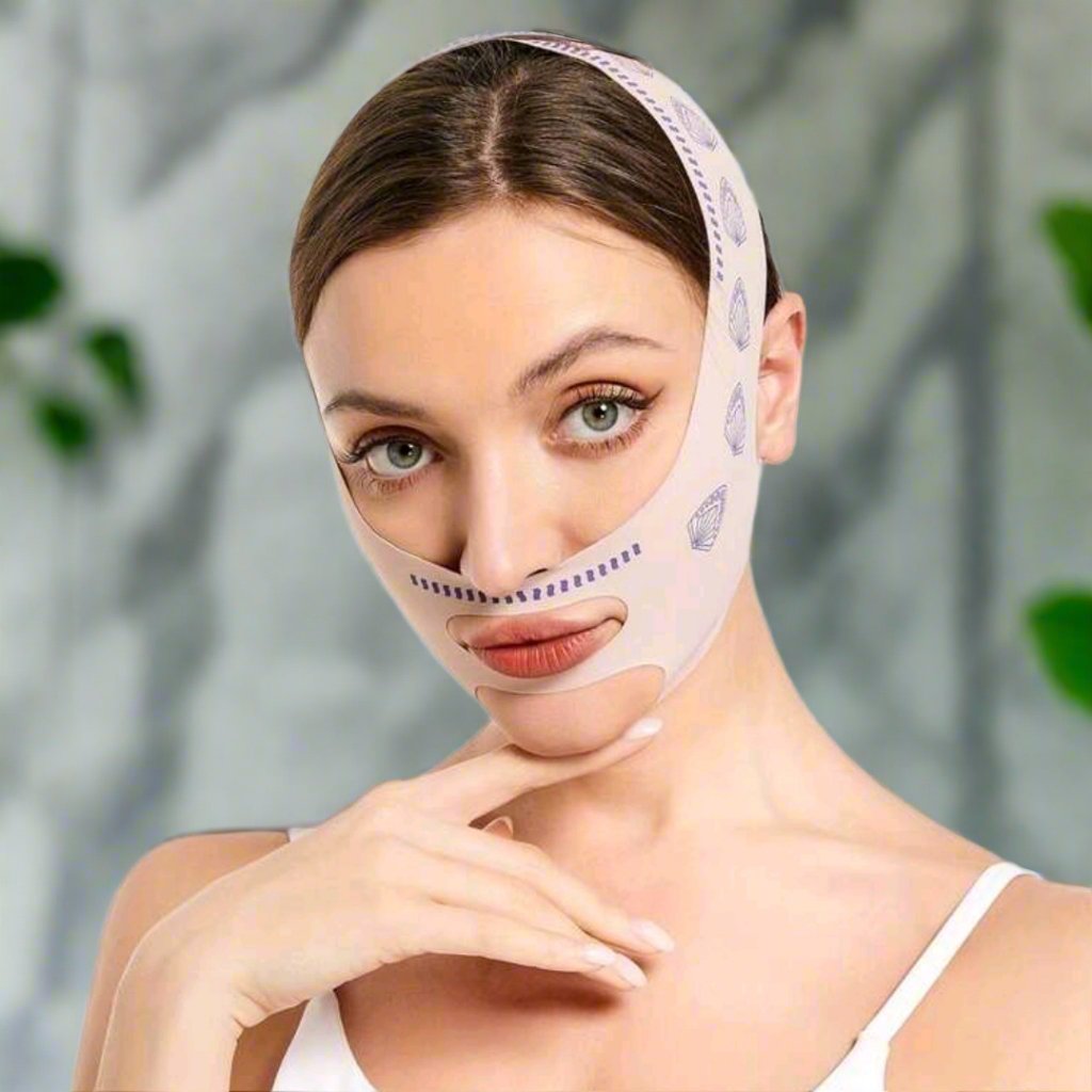 V Face Lifting Beauty Belt & Chin Mask – Sculpt, Lift & Tighten for a Defined Jawline - Thank Me Now